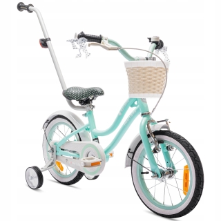 SB Heart 14" tyrkysový bicykel